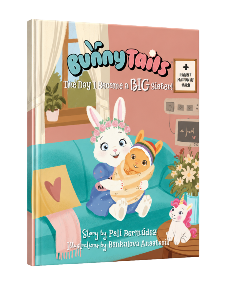 Cover of the Bunny Tails Book, The Day I Became a BIG Sister!