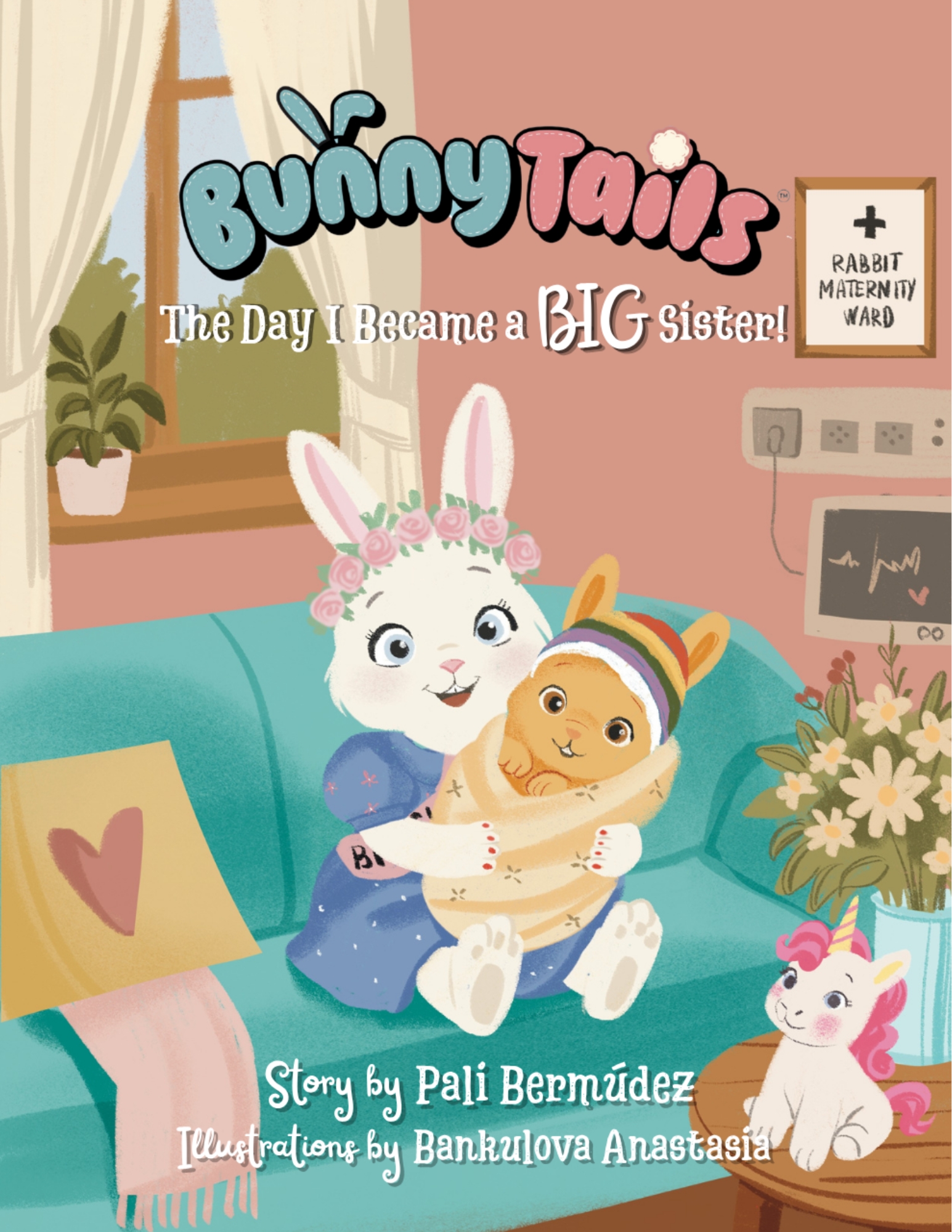 Front cover of The Day I Became a BIG Sister hardcover children’s book
